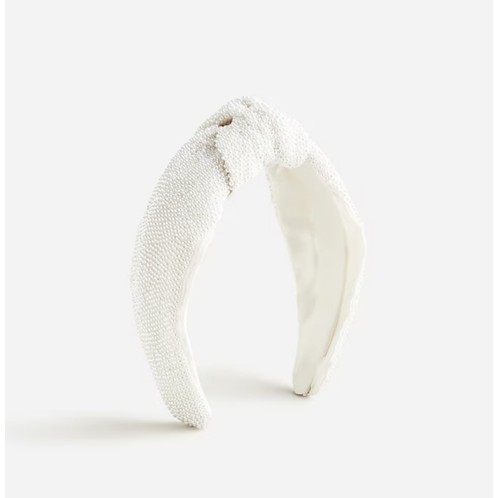 J.Crew Beaded knot headband